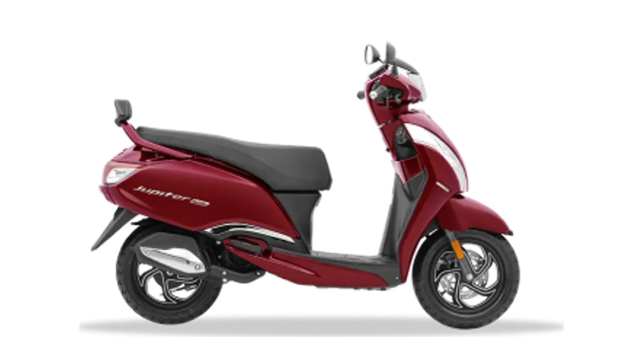 TVS Jupiter 125 scooter, right side view
