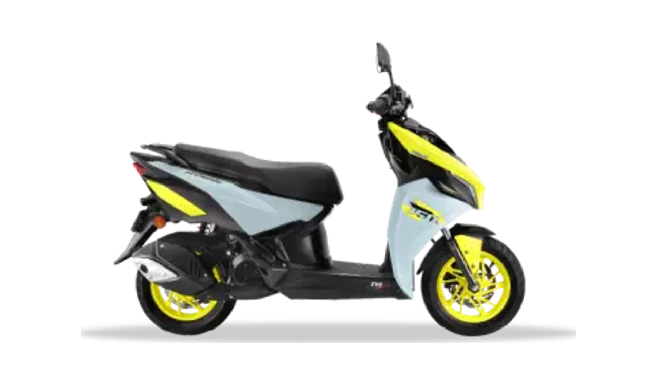TVS Ntorq 150 performance scooter, right side view